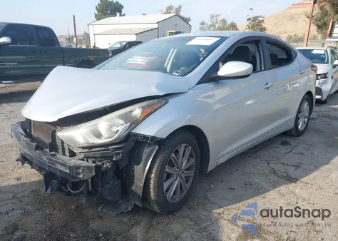 2015 Hyundai Elantra Se from USA, damaged, VIN KMHDH4AE4FU262127